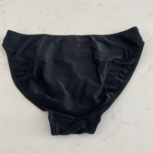 Seafolly Australia Nylon Elastane Lined Bikini Bottoms Black Sz 8 US/10 CDA - Picture 3 of 7